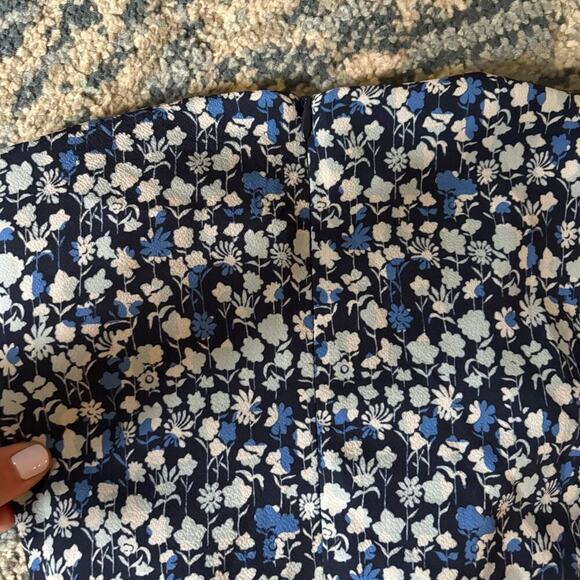 FRENCH CONNECTION Bethany Verona Floral Cutout Mini Dress - Picture 5 of 6